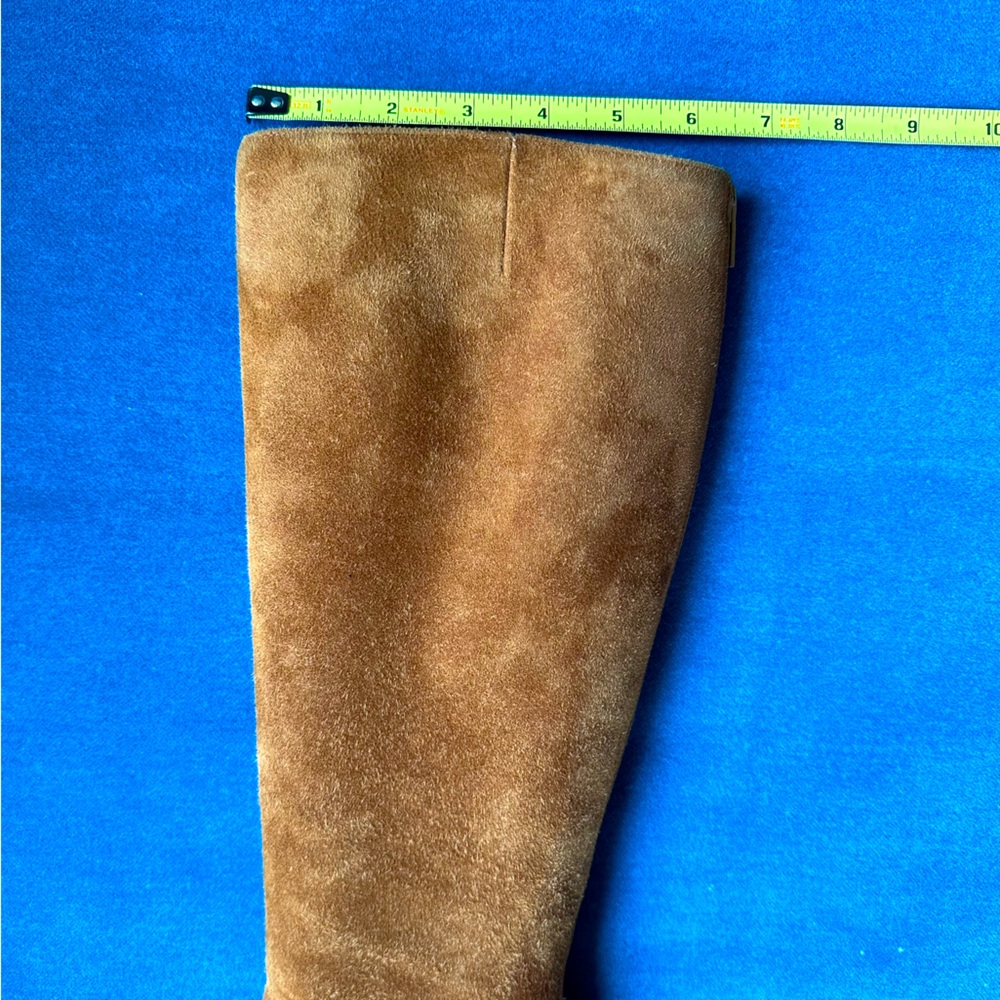 Christian Louboutin Caramel Suede Boots - Picture 6 of 11